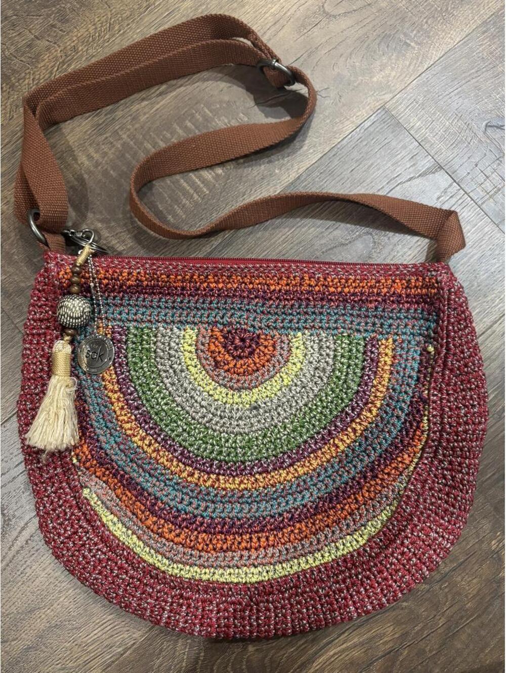 The Sak Women's Multi and Red Bag